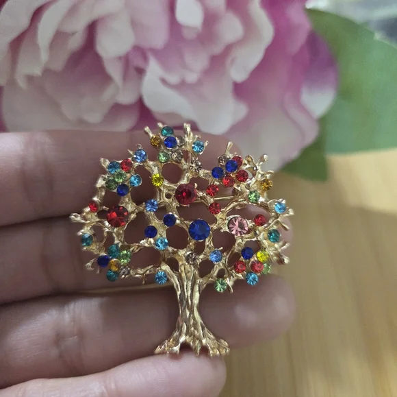 Colorful Enamel Brooch Set of 5 - Picture 5 of 7